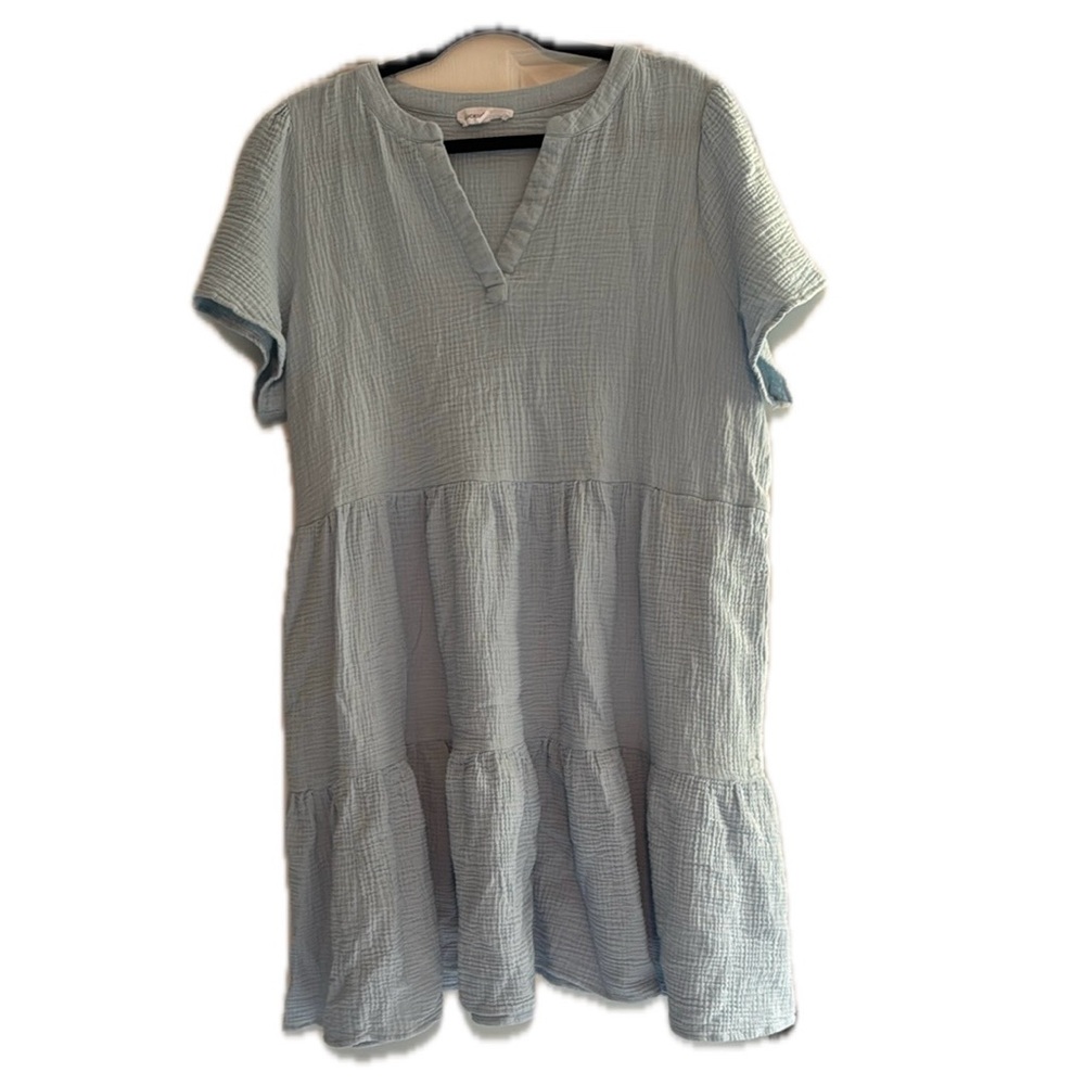 Lucky Brand Light Blue Midi Dress